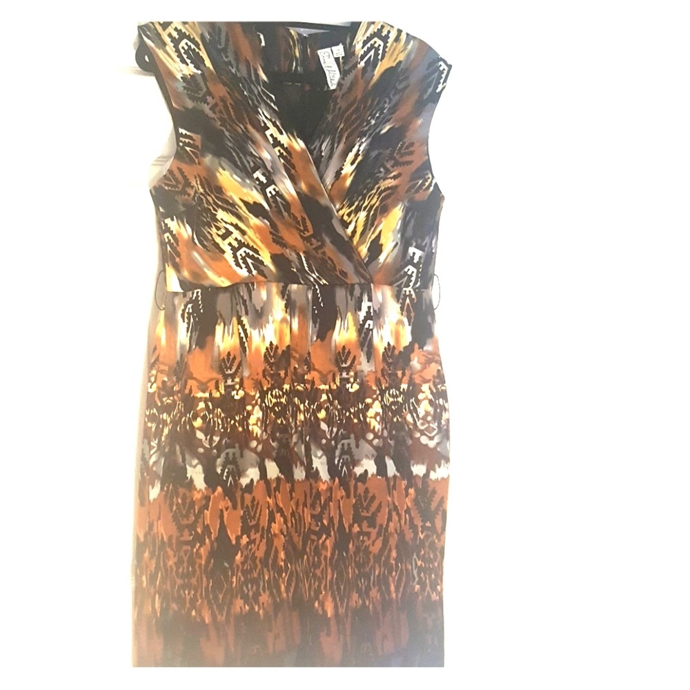 Tribal print dress